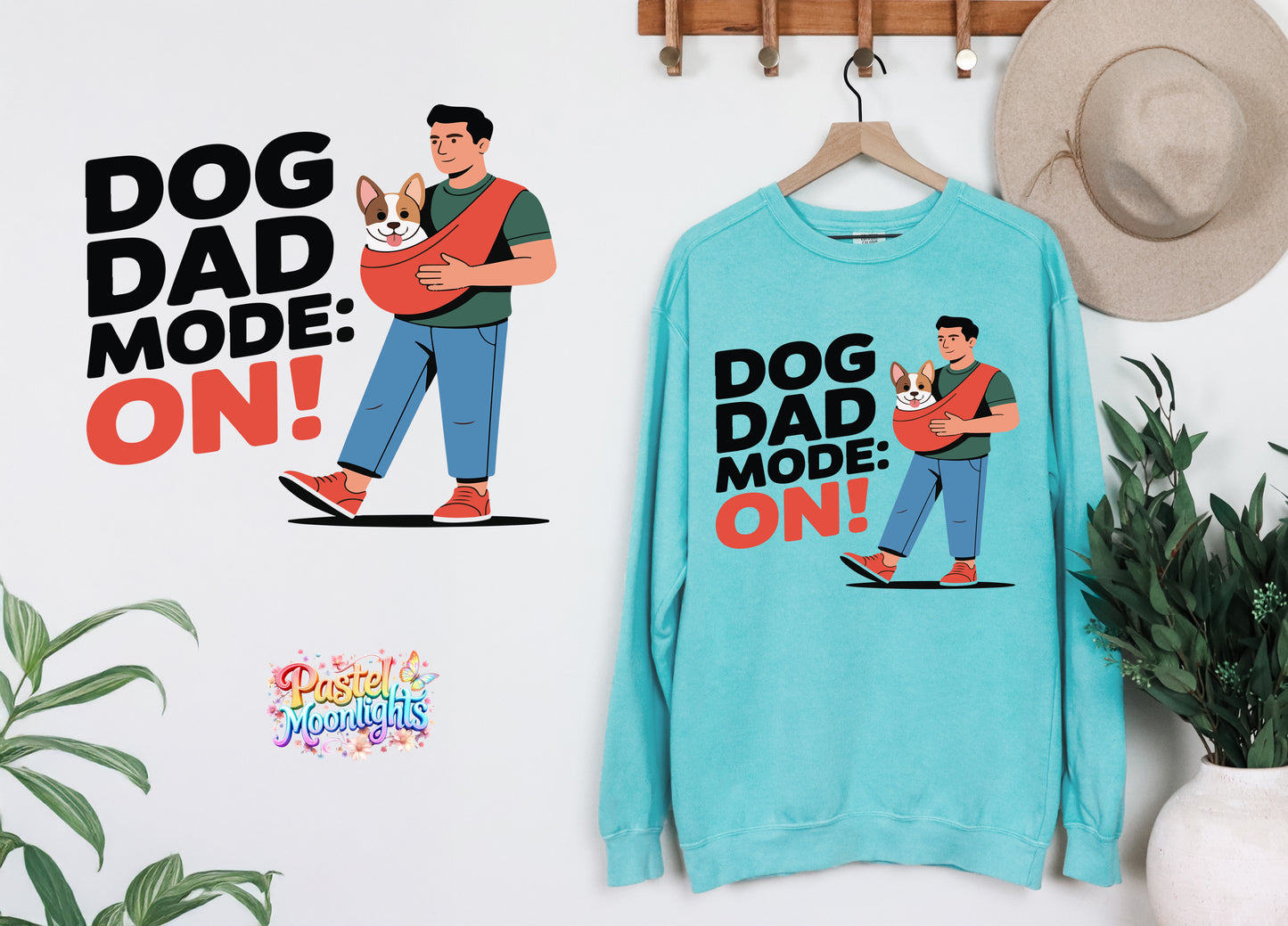 Fathers Day Design 5 DTF Print Ready to Press