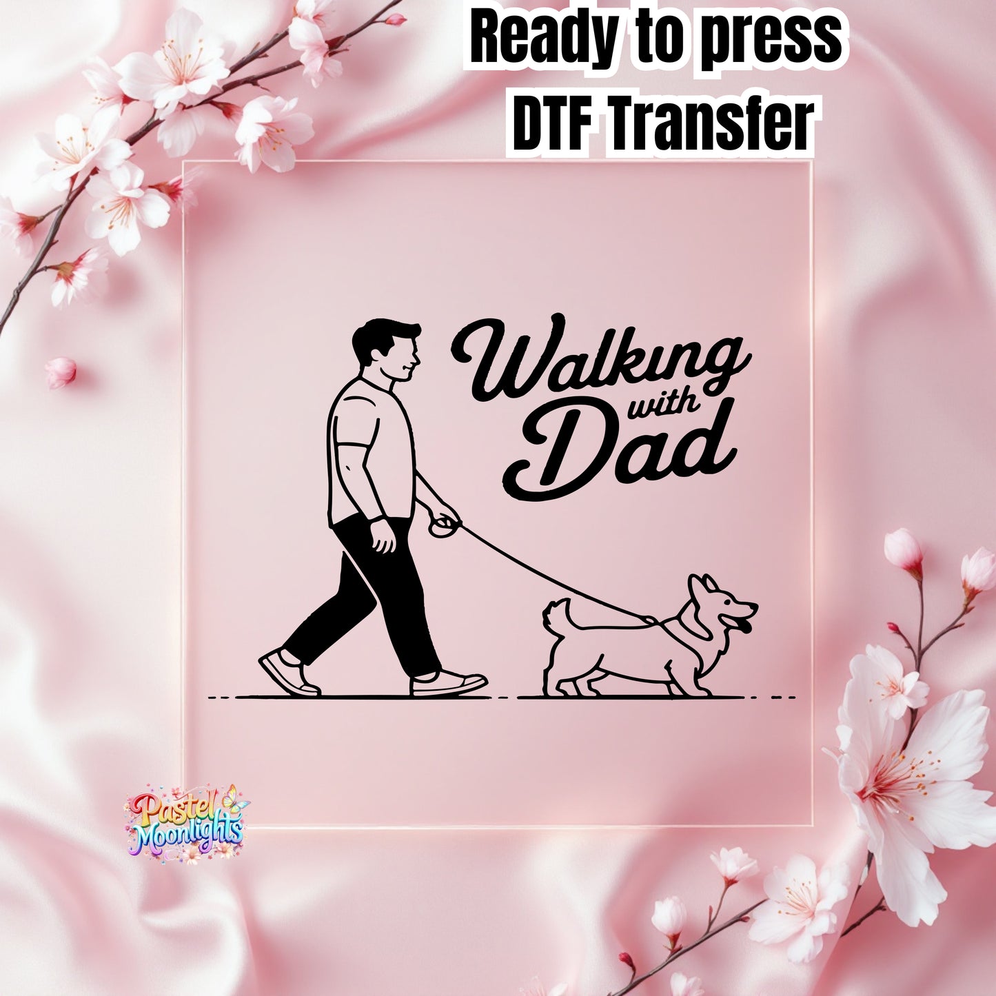 Fathers Day Design 8 DTF Print Ready to Press