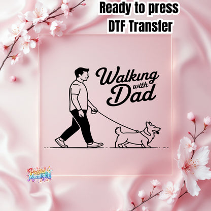 Fathers Day Design 8 DTF Print Ready to Press