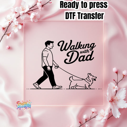 Fathers Day Design 8 DTF Print Ready to Press