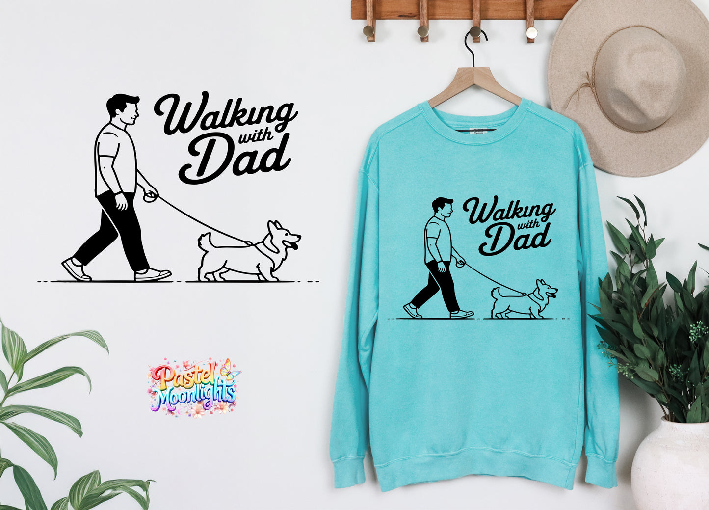 Fathers Day Design 8 DTF Print Ready to Press