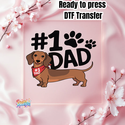 Fathers Day Design 11 DTF Print Ready to Press