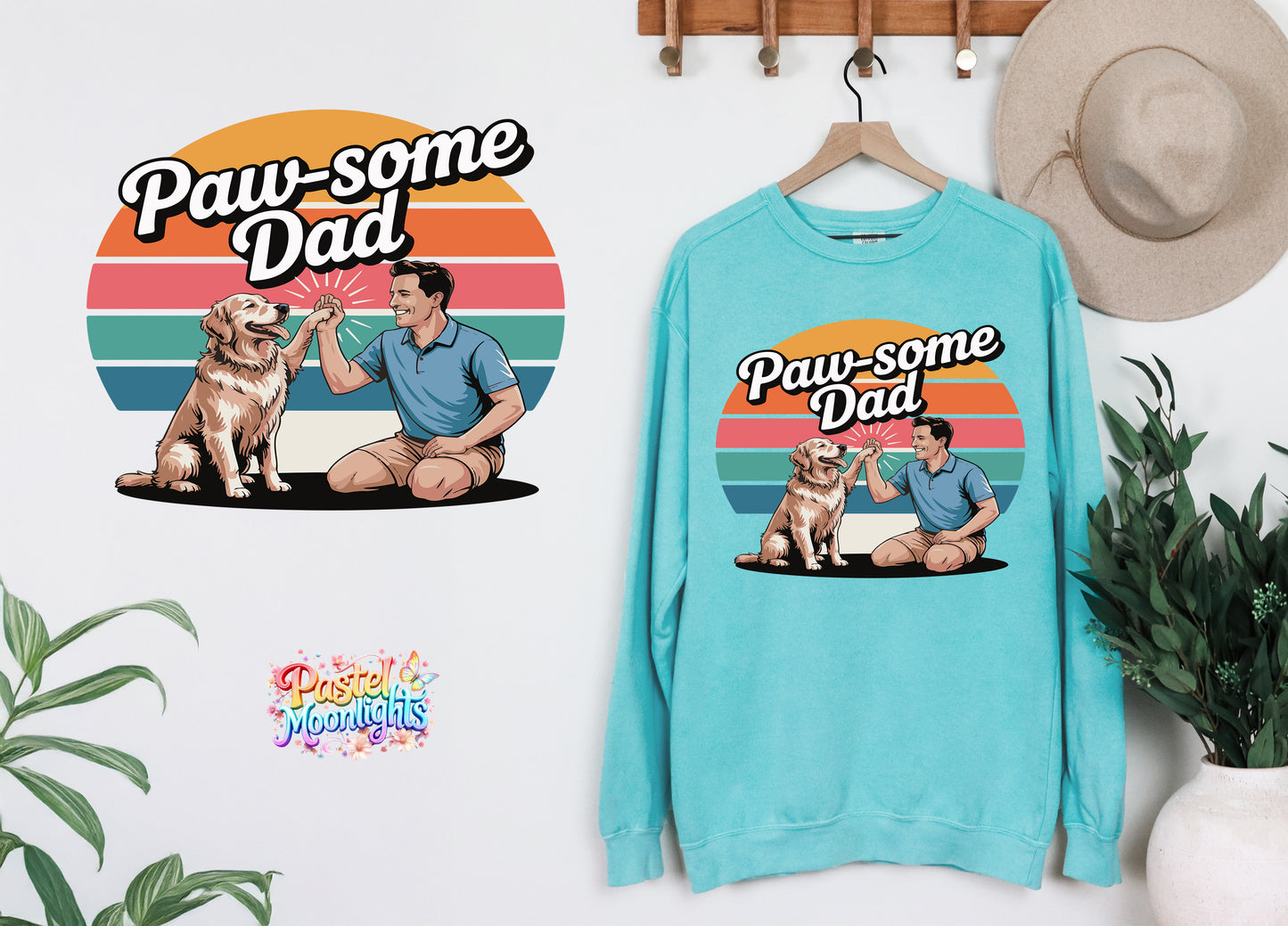 Fathers Day Design 15 DTF Print Ready to Press