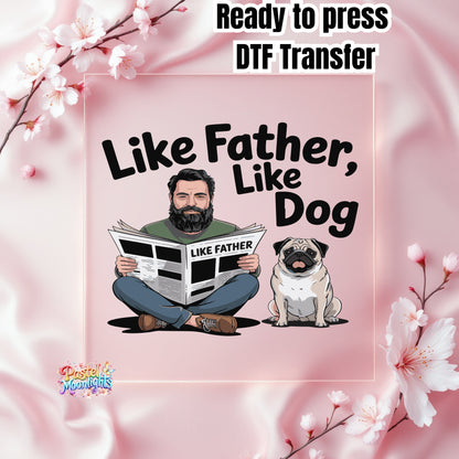 Fathers Day Design 16 DTF Print Ready to Press