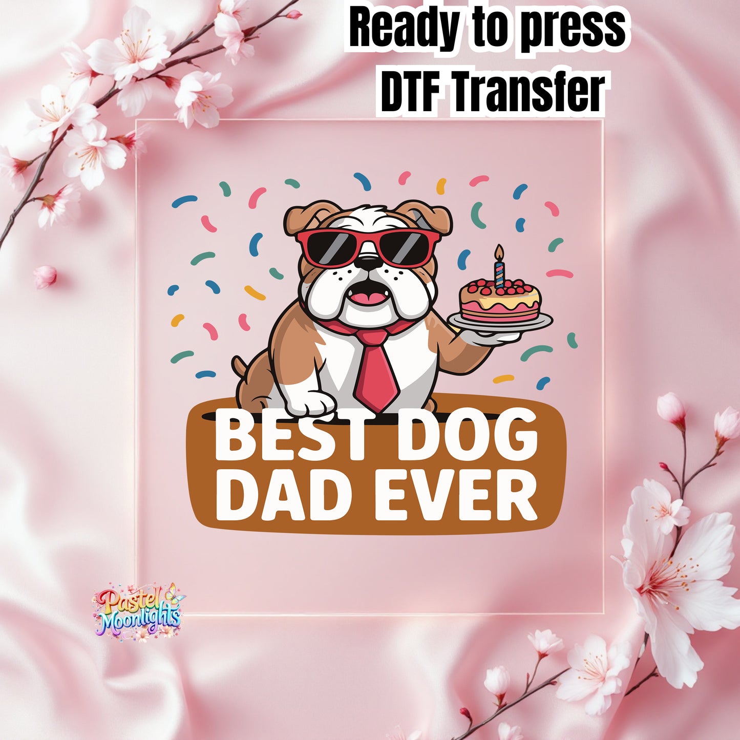 Fathers Day Design 17 DTF Print Ready to Press