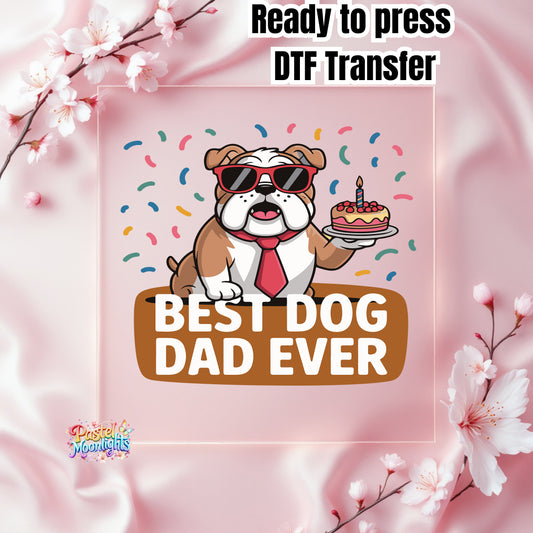 Fathers Day Design 17 DTF Print Ready to Press