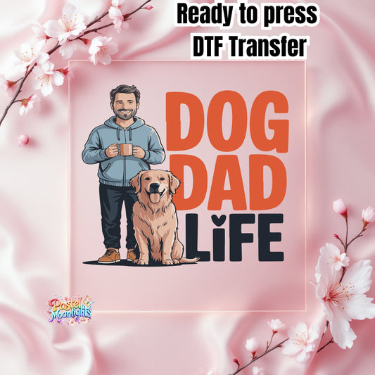 Fathers Day Design 19 DTF Print Ready to Press