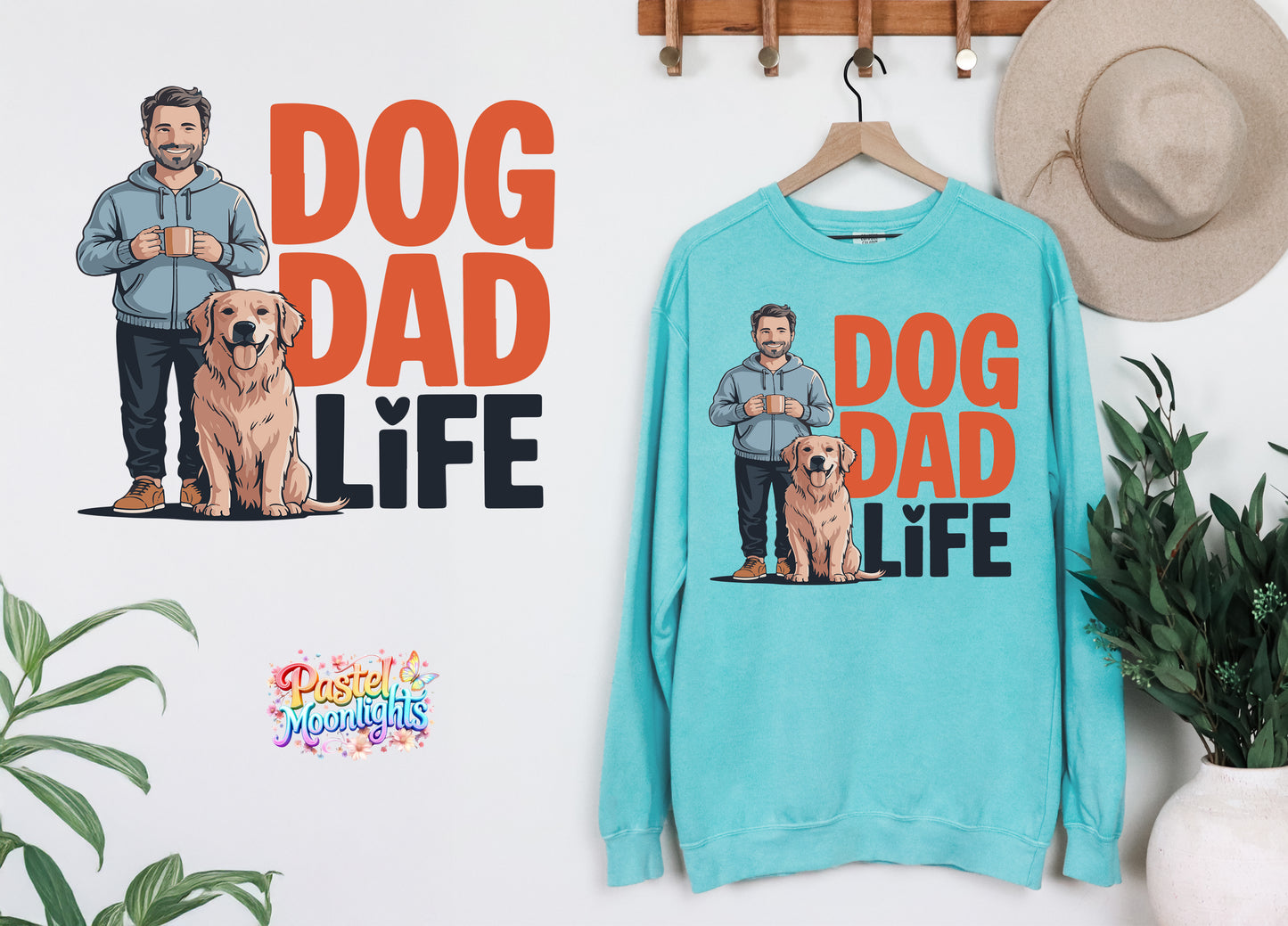 Fathers Day Design 19 DTF Print Ready to Press