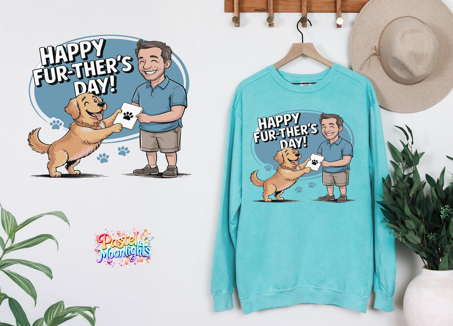 Fathers Day Design 20 DTF Print Ready to Press