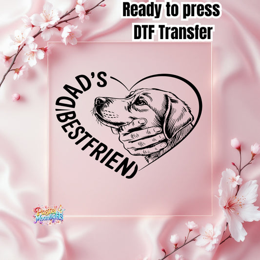 Fathers Day Design 21 DTF Print Ready to Press