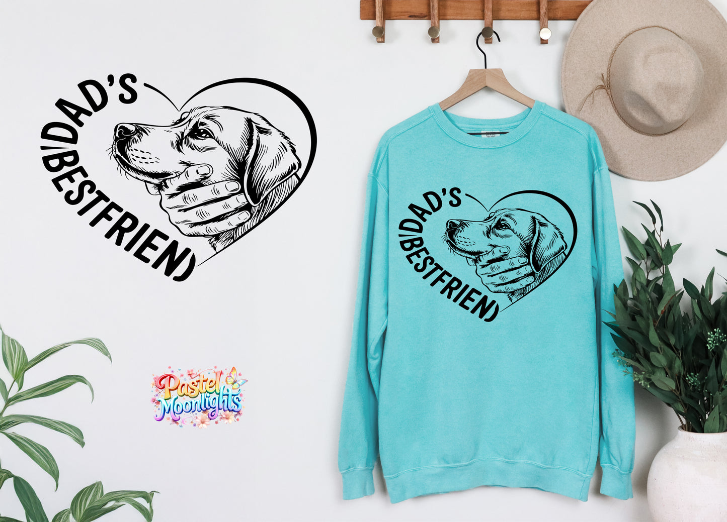 Fathers Day Design 21 DTF Print Ready to Press