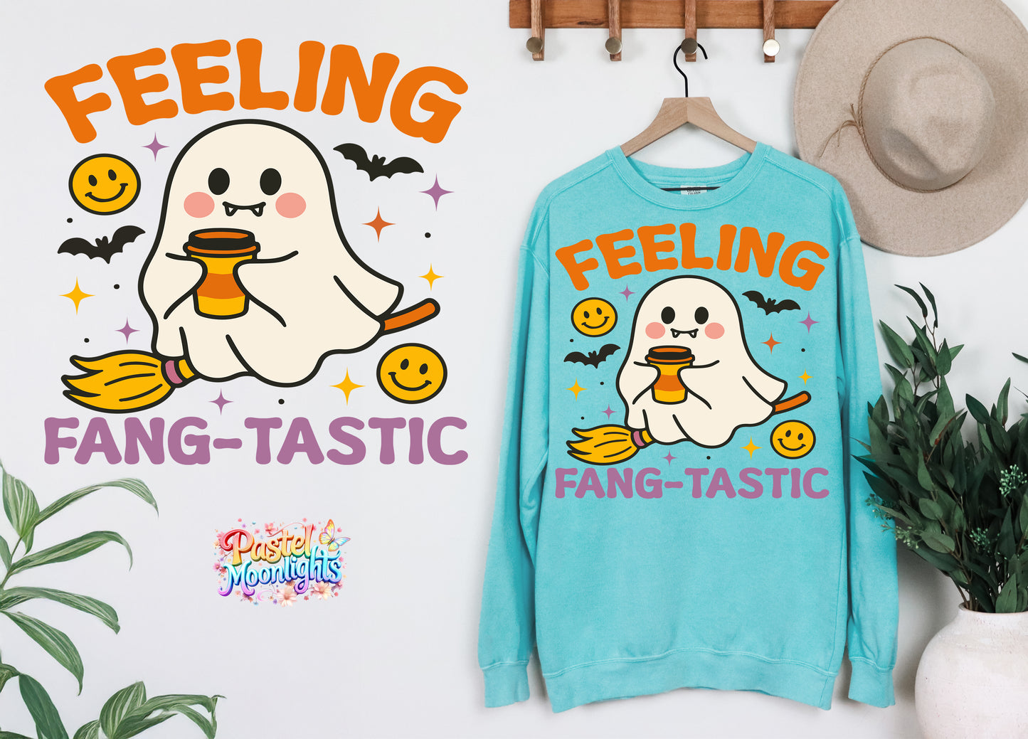 Feeling Fang-tastic DTF Print Ready to Press