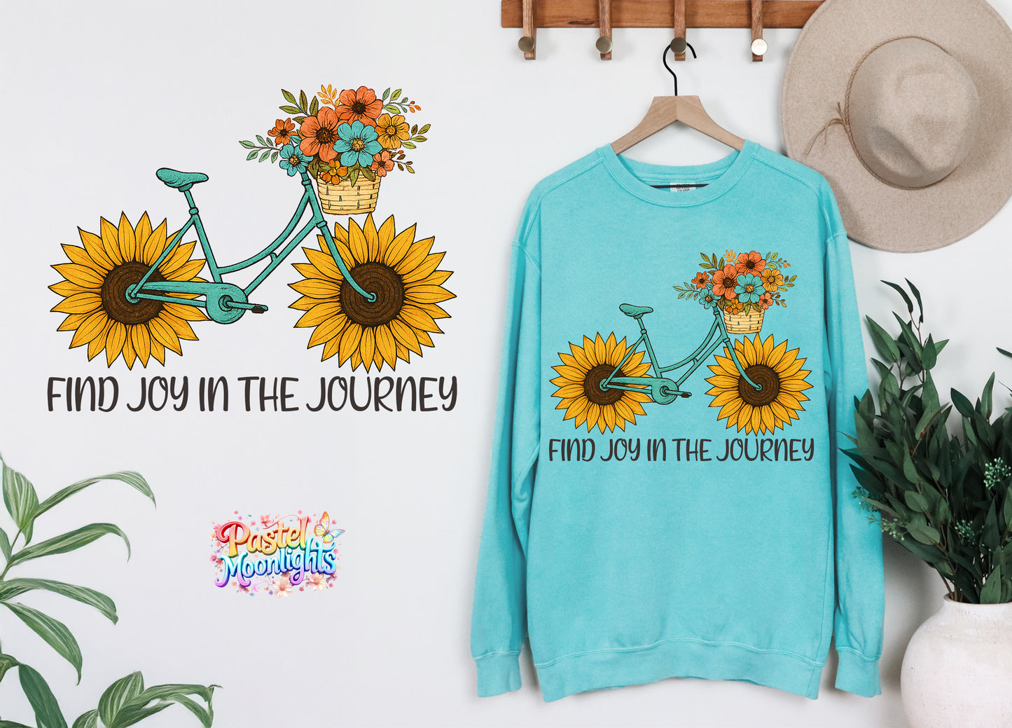 Find joy In the Journey DTF Print Ready to Press