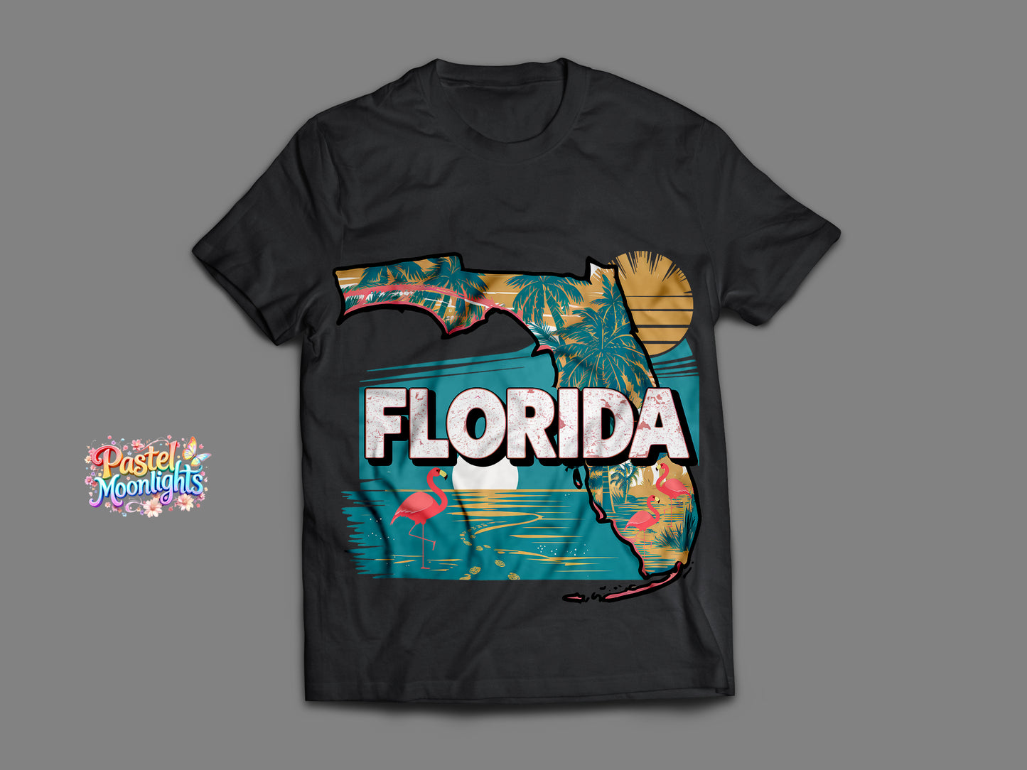 Florida The Sunshine State DTF Print Ready to Press