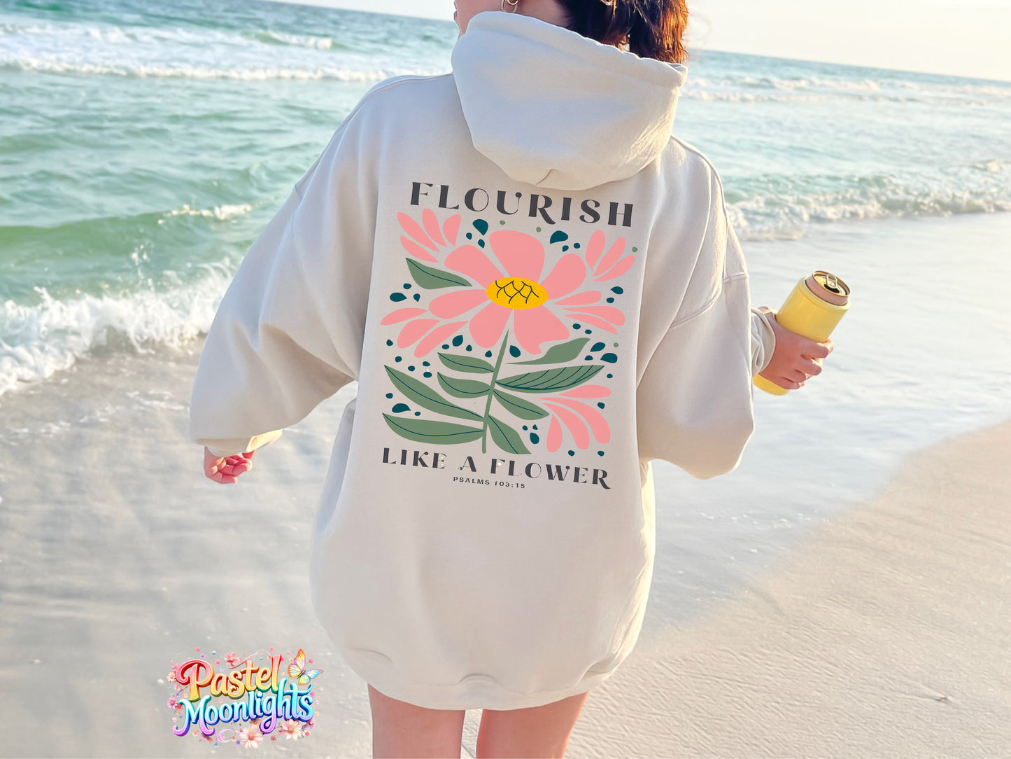 Flourish Like A flower DTF Print Ready to Press