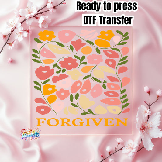 Forgiven DTF Print Ready to Press