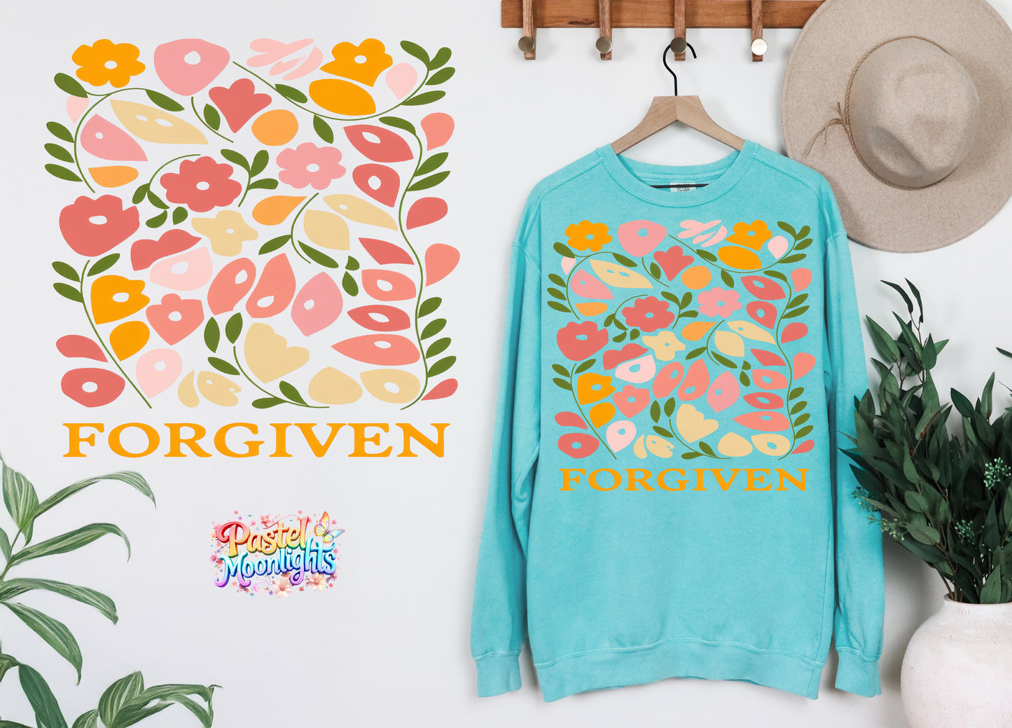 Forgiven DTF Print Ready to Press