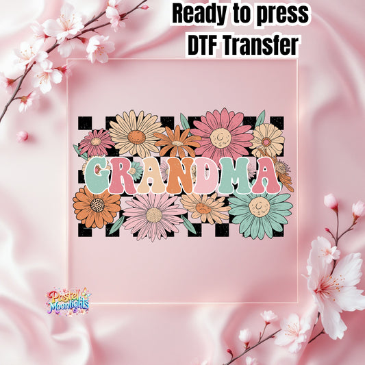 Grandma DTF Print Ready to Press