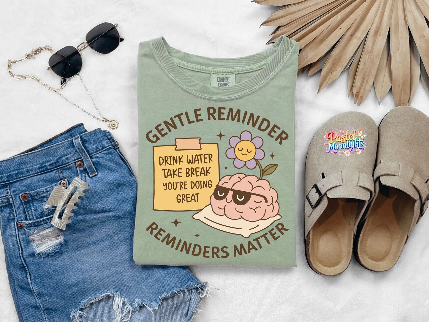 Gentle Reminder DTF Print Ready to Press