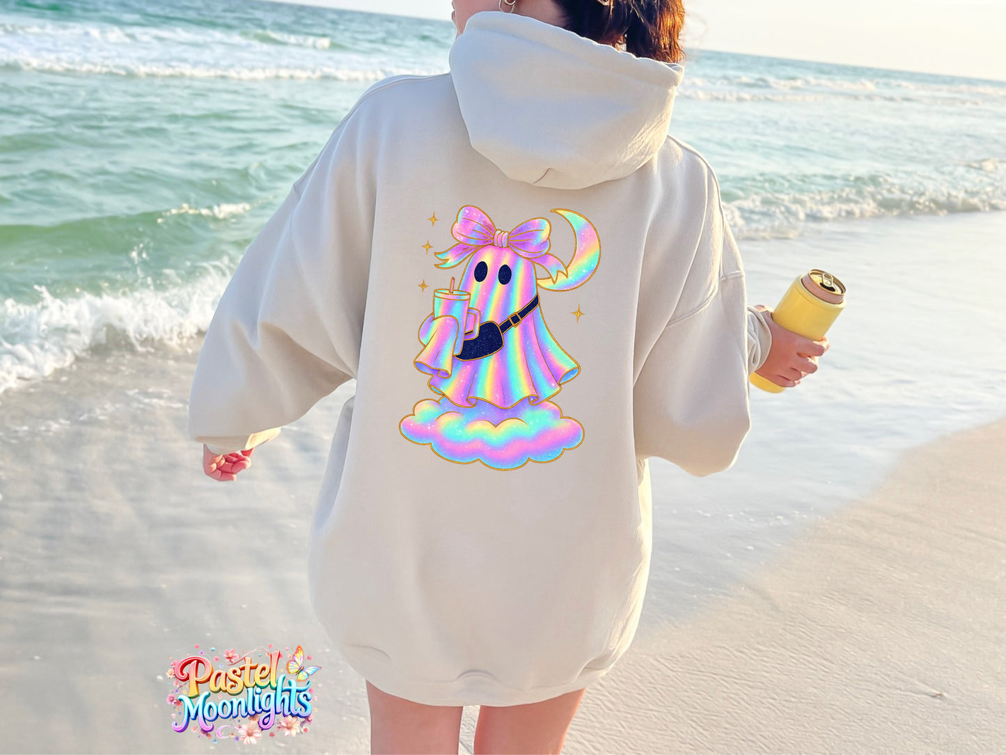 Ghost Design (10) DTF Print Ready to Press