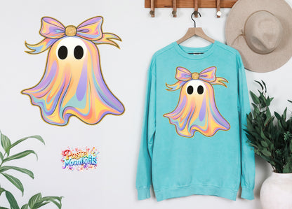 Ghost Design (12) DTF Print Ready to Press