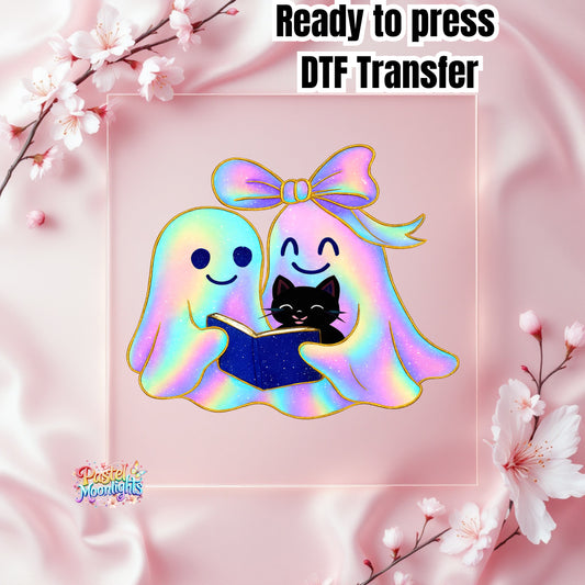 Ghost Design (14) DTF Print Ready to Press