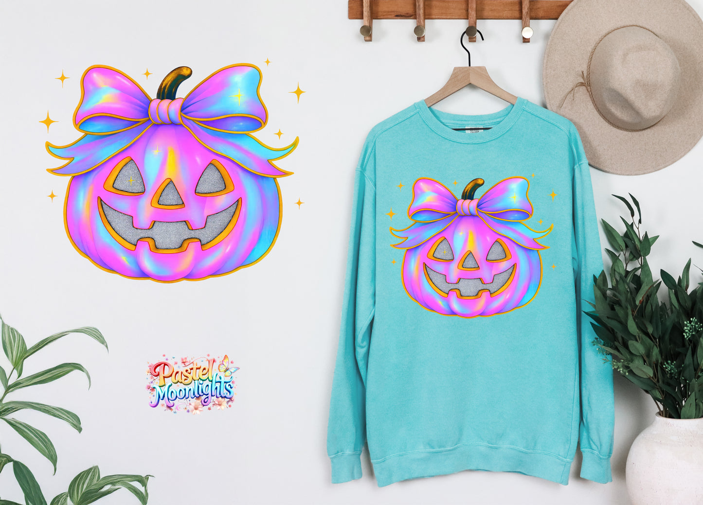 Ghost Design (15) DTF Print Ready to Press