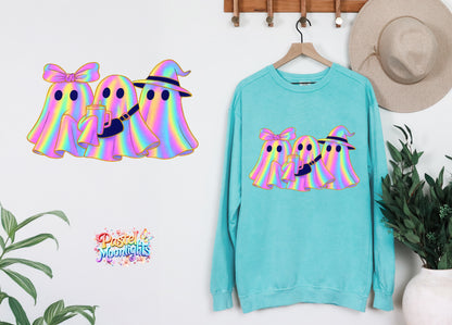 Ghost Design (19) DTF Print Ready to Press