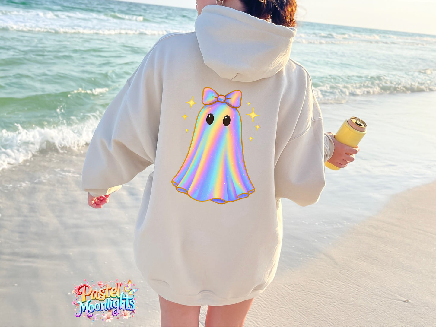 Ghost Design (1) DTF Print Ready to Press