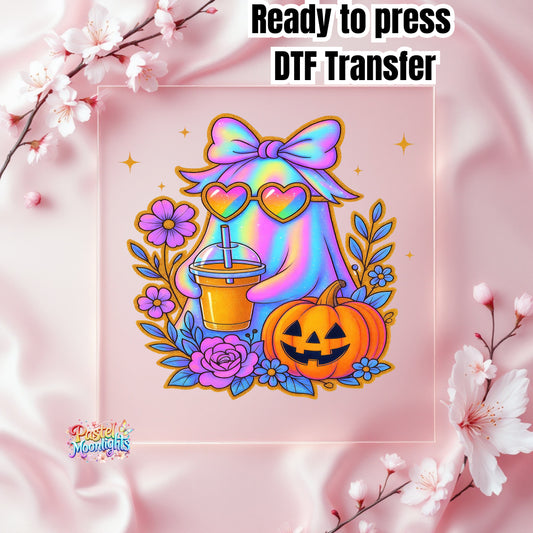 Ghost Design (21) DTF Print Ready to Press