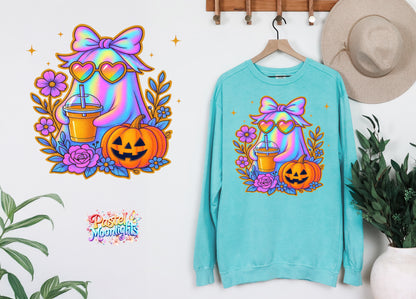 Ghost Design (21) DTF Print Ready to Press