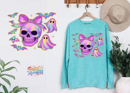 Ghost Design (2) DTF Print Ready to Press