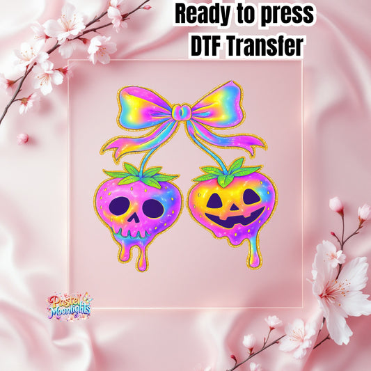 Ghost Design (3) DTF Print Ready to Press