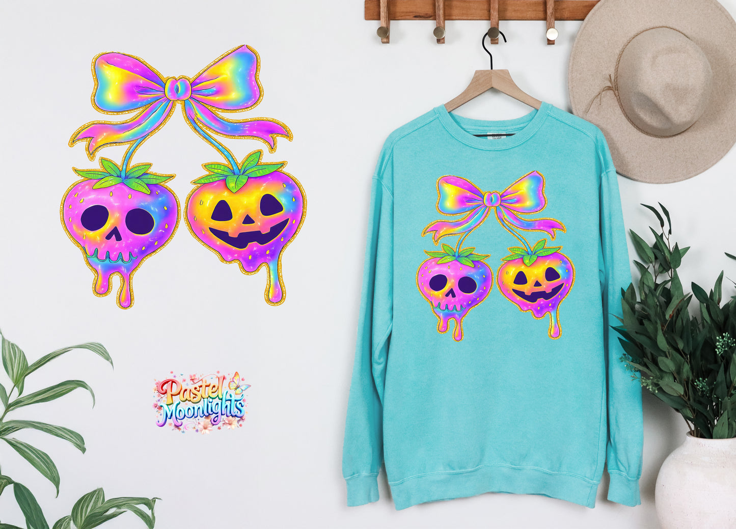 Ghost Design (3) DTF Print Ready to Press