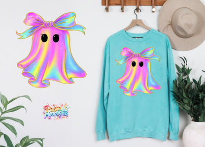Ghost Design (6) DTF Print Ready to Press