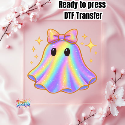 Ghost Design (8) DTF Print Ready to Press