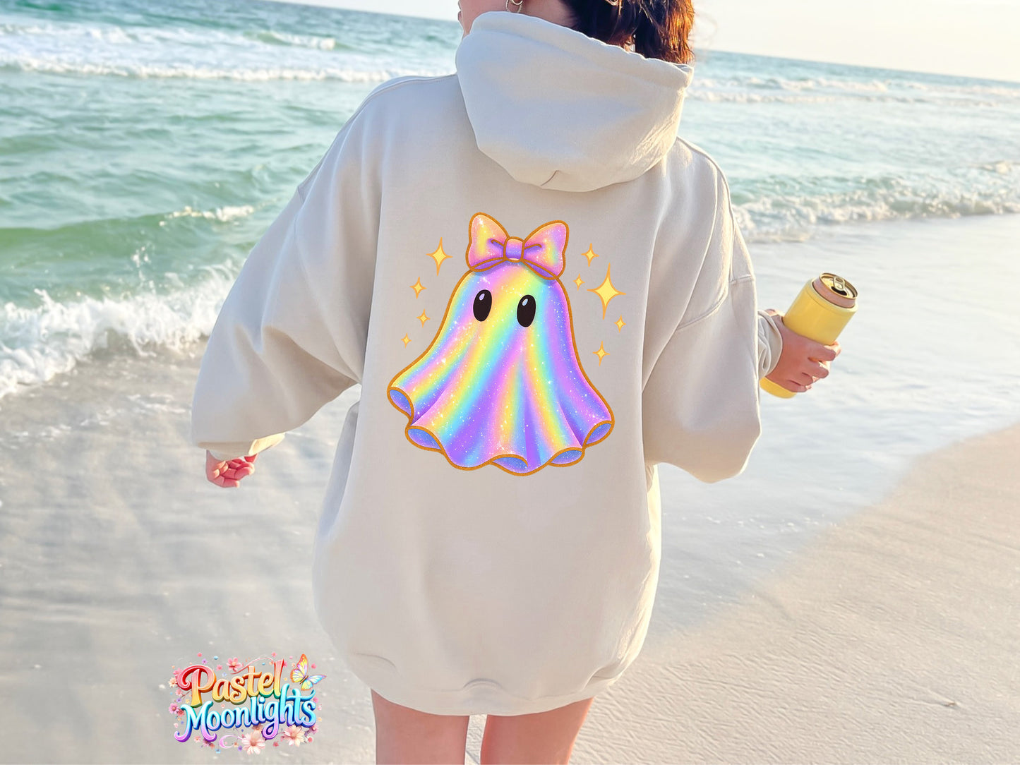 Ghost Design (8) DTF Print Ready to Press