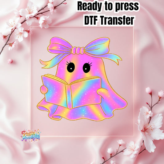 Ghost Design (9) DTF Print Ready to Press
