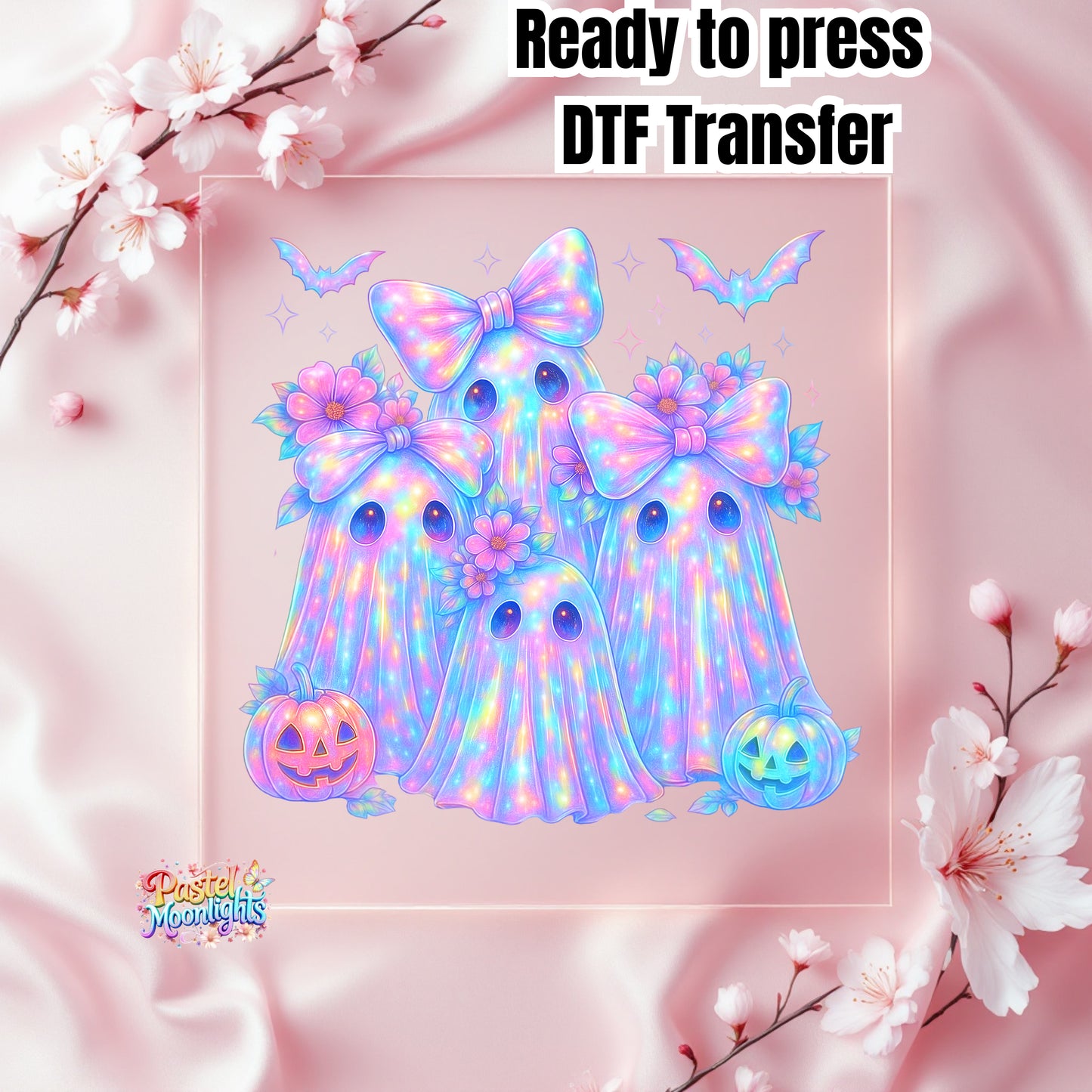 Ghost Family DTF Print Ready to Press