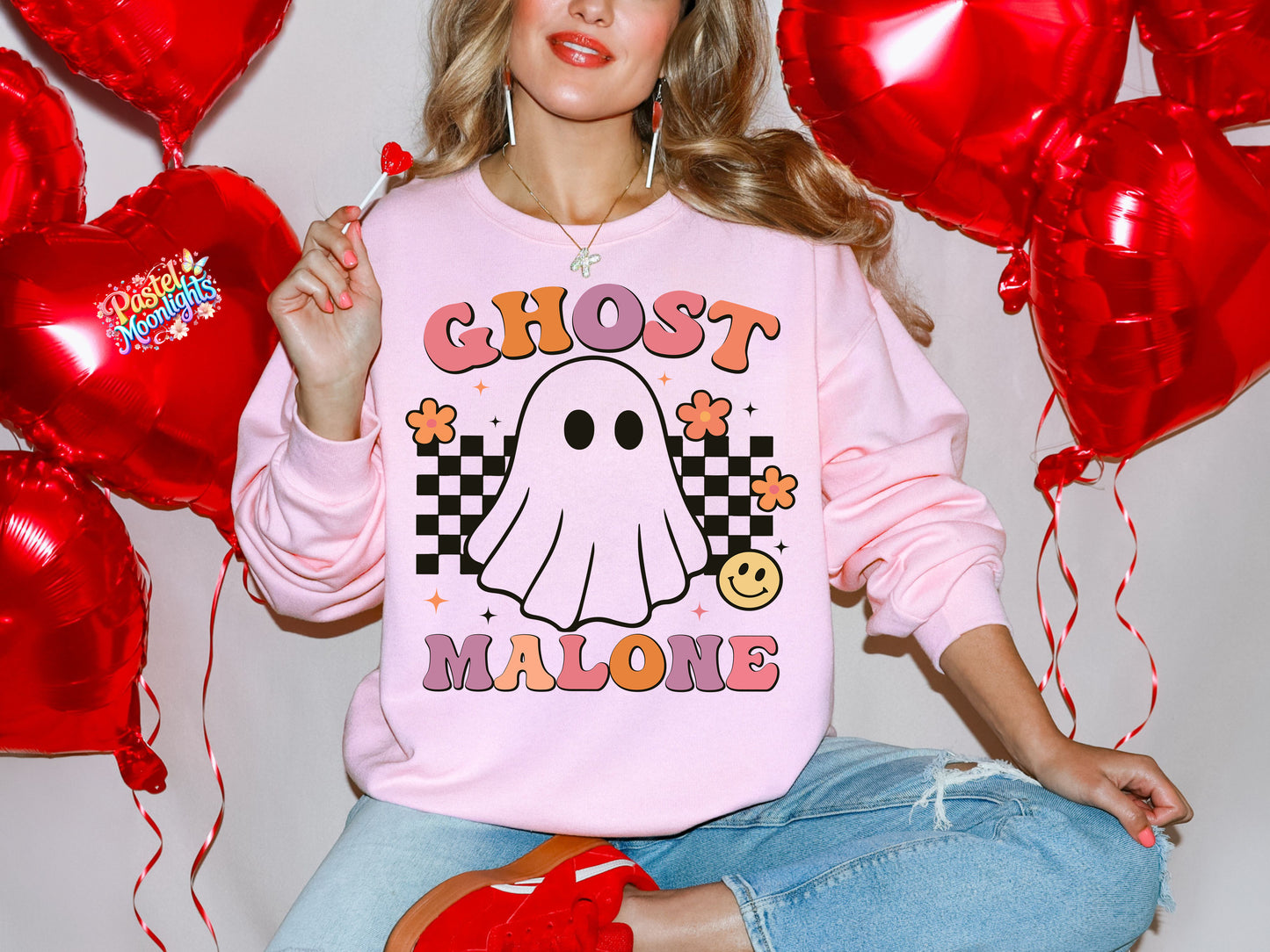 Ghost Malone DTF Print Ready to Press