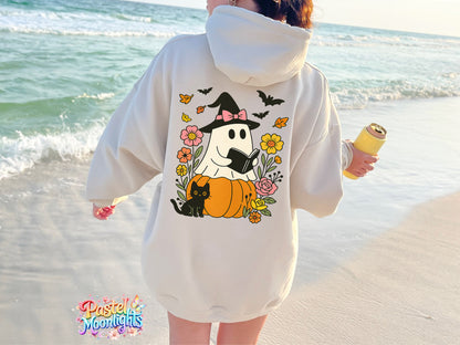 Ghost Read Book DTF Print Ready to Press