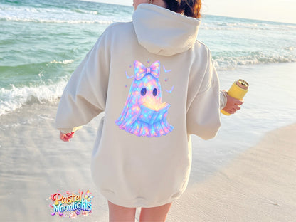 Ghost reading book DTF Print Ready to Press