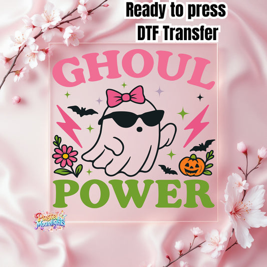 Ghoul Power DTF Print Ready to Press