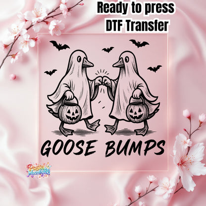 Goose Bumps DTF Print Ready to Press