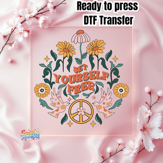 Self Love Design 37 DTF Print Ready to Press