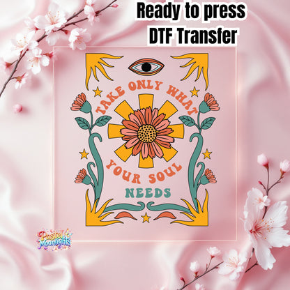 Self Love Design 45 DTF Print Ready to Press