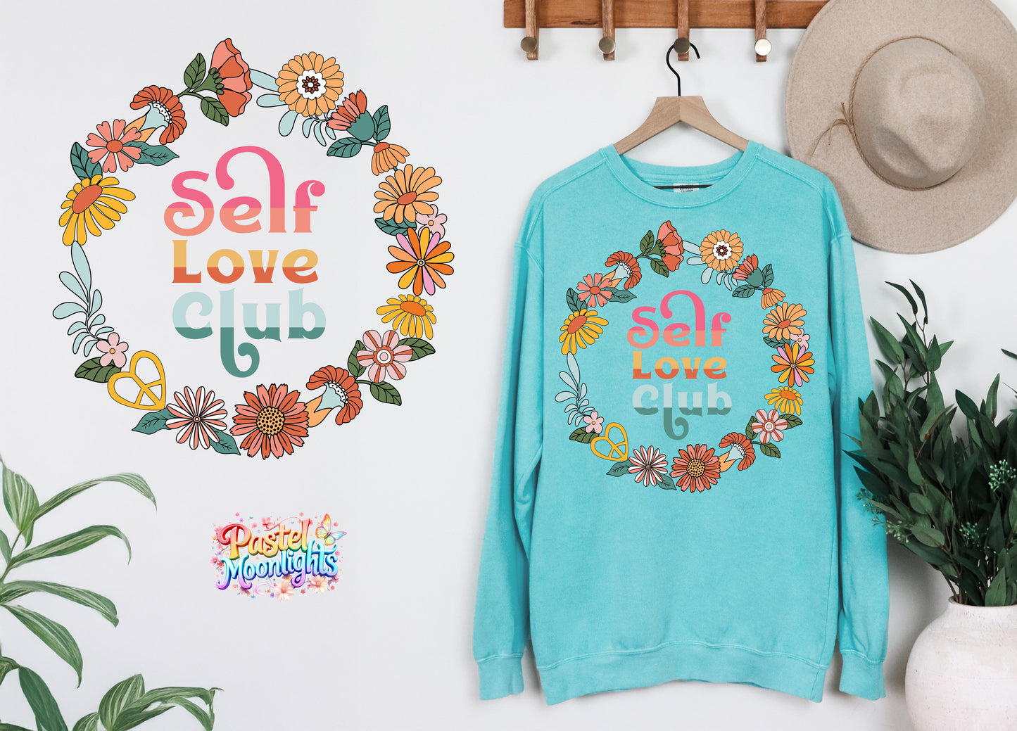 Self Love Design 52 DTF Print Ready to Press