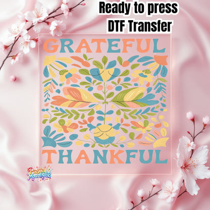 Grateful DTF Print Ready to Press