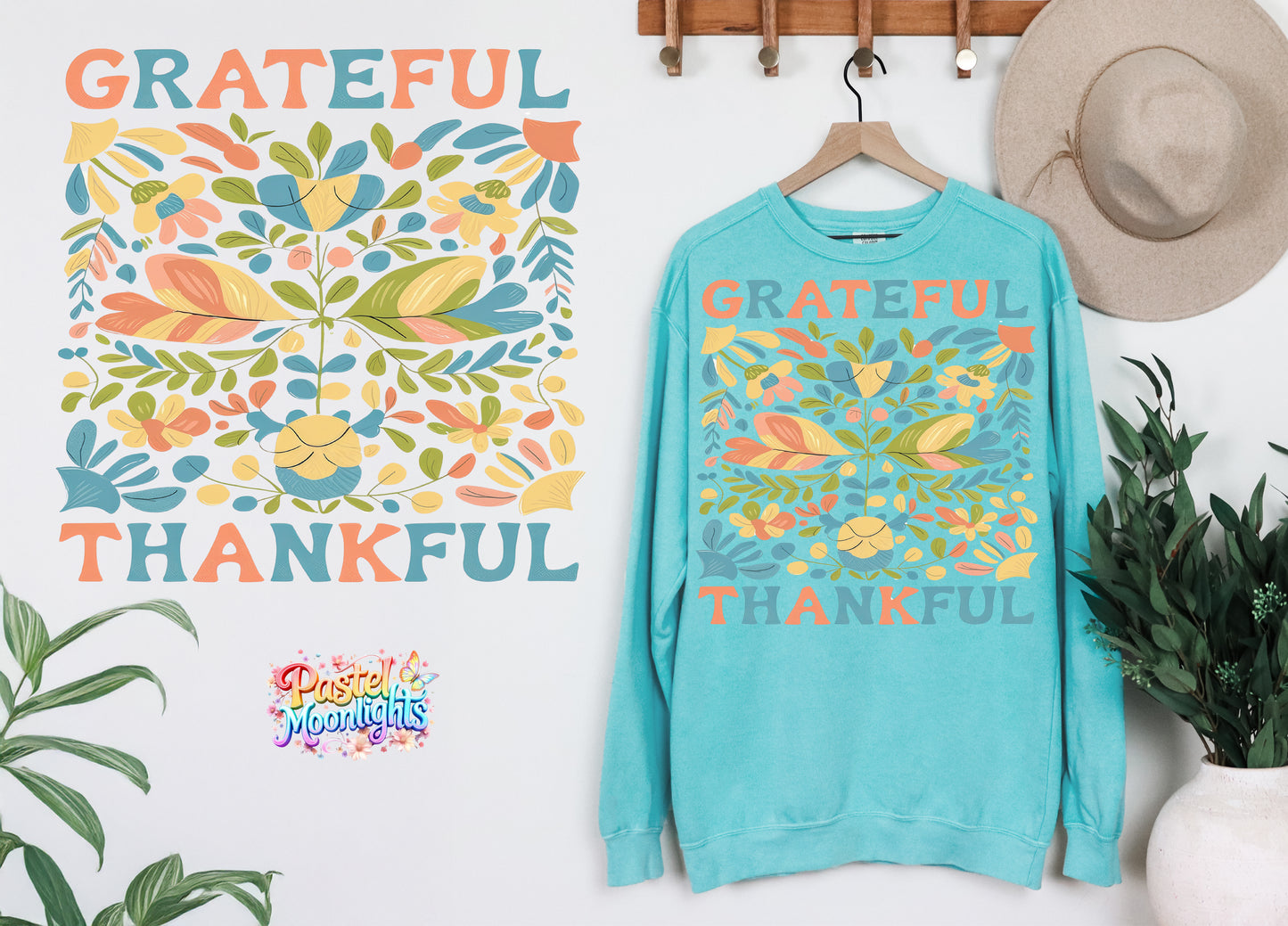 Grateful DTF Print Ready to Press