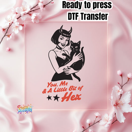 HalloweenGirl-01 DTF Print Ready to Press